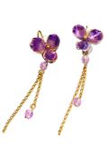 Boucles violettes Winaretta