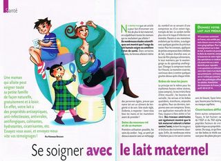 Infobb se soigner avec le lait maternel