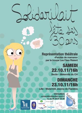 SOLIDARILAIT MATERNITES 22-23 OCT 2011