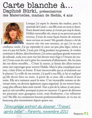Temoignage Daphne Burki