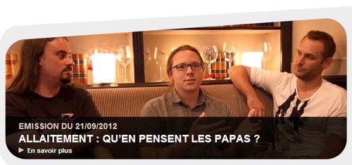 Les papas et allaitement