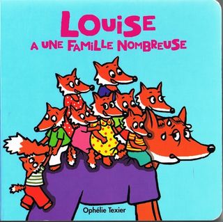 Louise a une famille nombreuse couv Louise a une famille nombreuse couv